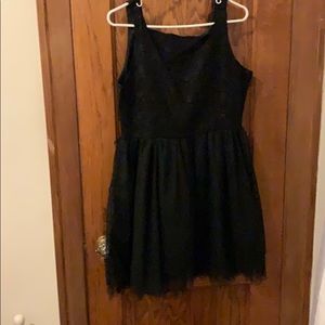 Black homecoming dress